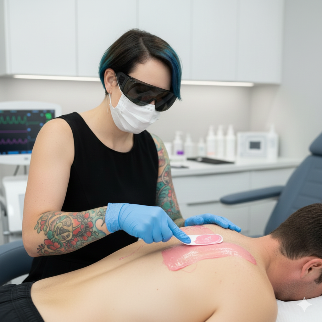 Laser hair removal treatment San Mateo